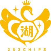 283チップスのコラボ湖池屋ロゴ