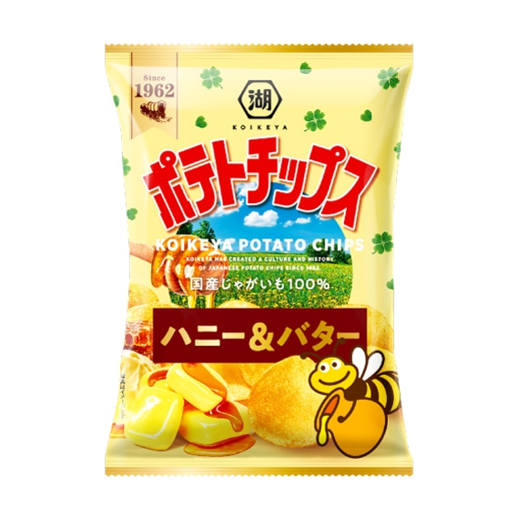 ポテトチップス　ハニー＆バター