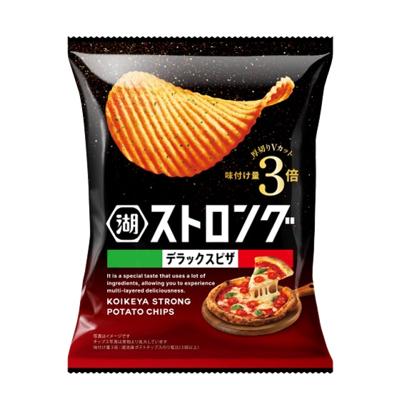 湖池屋ストロング　デラックスピザ