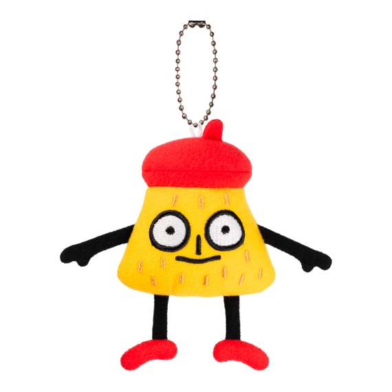 【予約商品・4月中旬以降お届け】ポリンキーのボールチェーン付きマスコット（ベル）