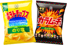 話題のポテトチップス商品やCM情報をチェック