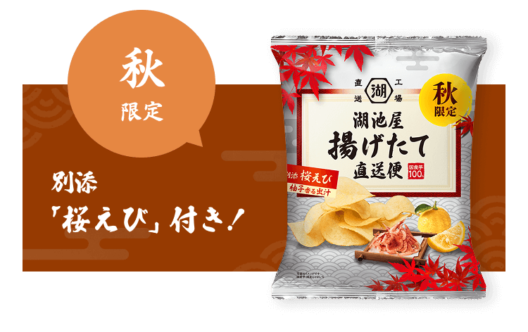 湖池屋 秋の揚げたて直送便 柚子香る出汁