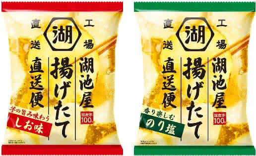 湖池屋 工場直送便 ポテトチップス 48袋 塩 のり塩 ポテチ 湖池屋 揚げたて直送便（工場直送便）あげたてのポテトチップス