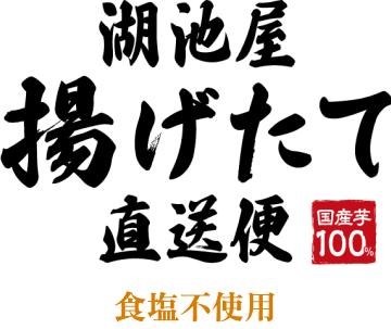 湖池屋 揚げたて直送便(工場直送便) 食塩不使用 国産芋100%使用のポテトチップス
