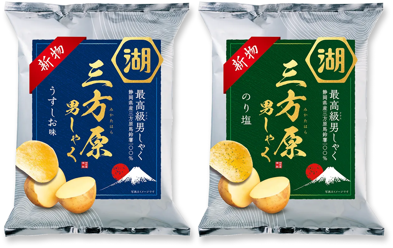三方原男しゃく うすしお味 のり塩