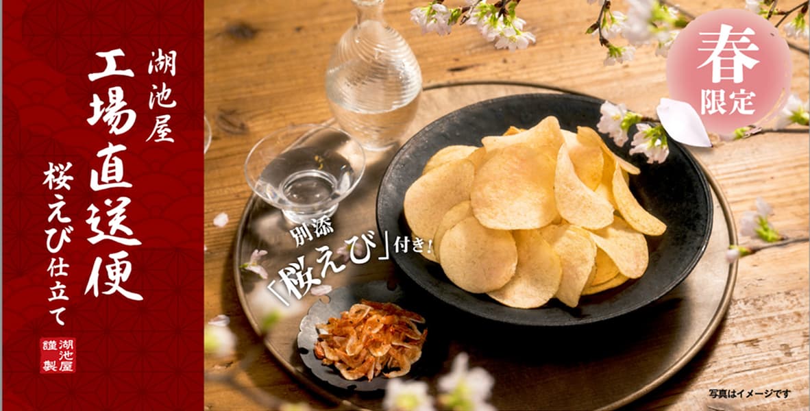 湖池屋工場直送便桜えび仕立て