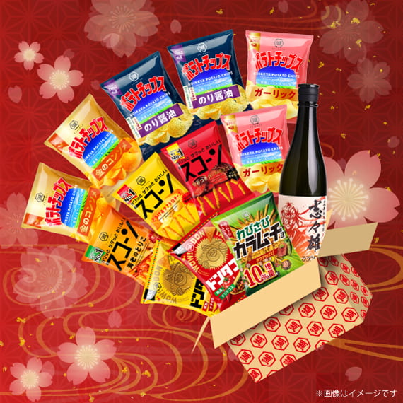 ☆日本酒入り！お花見福箱