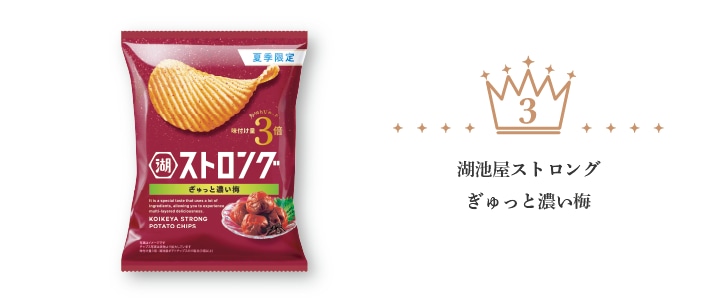 湖池屋ストロング ぎゅっと濃い梅