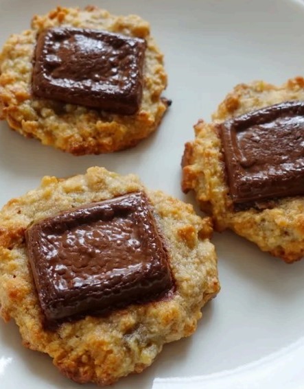 しっとり♪ココナッツチョコバナナクッキー