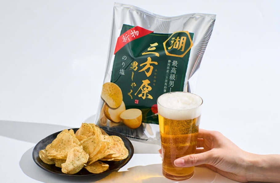 三方原男しゃくポテトチップス