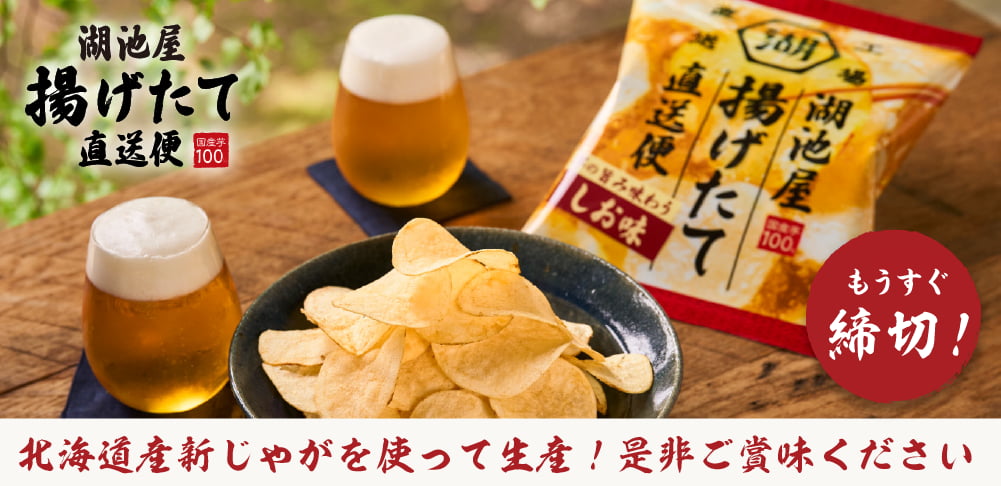 湖池屋揚げたて直送便