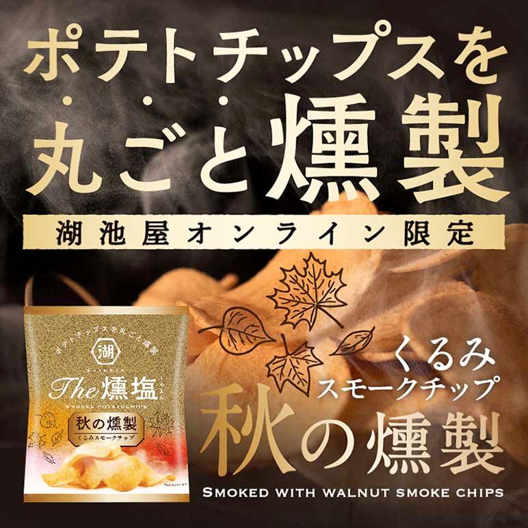 燻製ポテトチップスKOIKEYA The 燻塩 秋の燻製